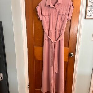 Elegant Pink Jump suit